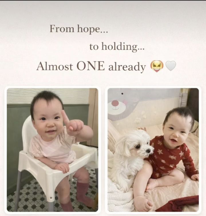 From hope to holding, almost one already